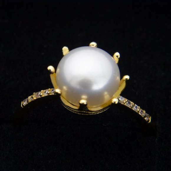 Genuine Freshwater Pearl Ring - Picture 2 of 2